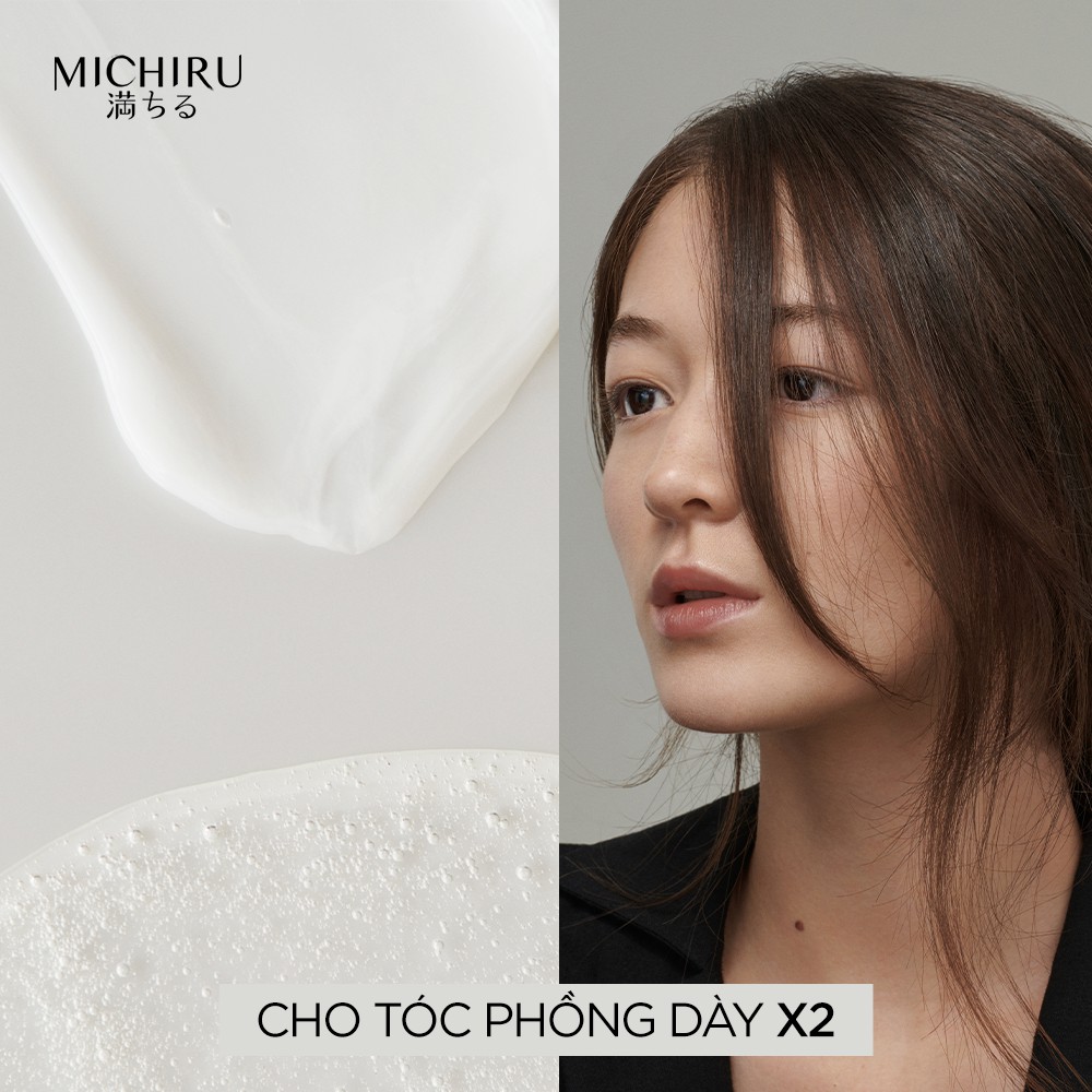 [Mã COSMCR55 - Giảm 12% - ĐH 399K] Bộ Gội Xả Michiru Cho Da Đầu Thường Và Khô(Gội 180gr+Xả 180gr) | BigBuy360 - bigbuy360.vn