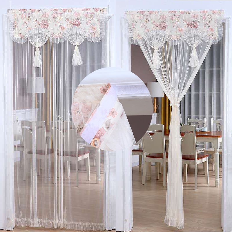 Hàng Mới Về Rèm Cửa Ren Chống Muỗi Đặc Biệt Cho Cửa Ra Vào/Cửa Ra Vào Phòng Ngủ Gia Đình Mùa Hè
