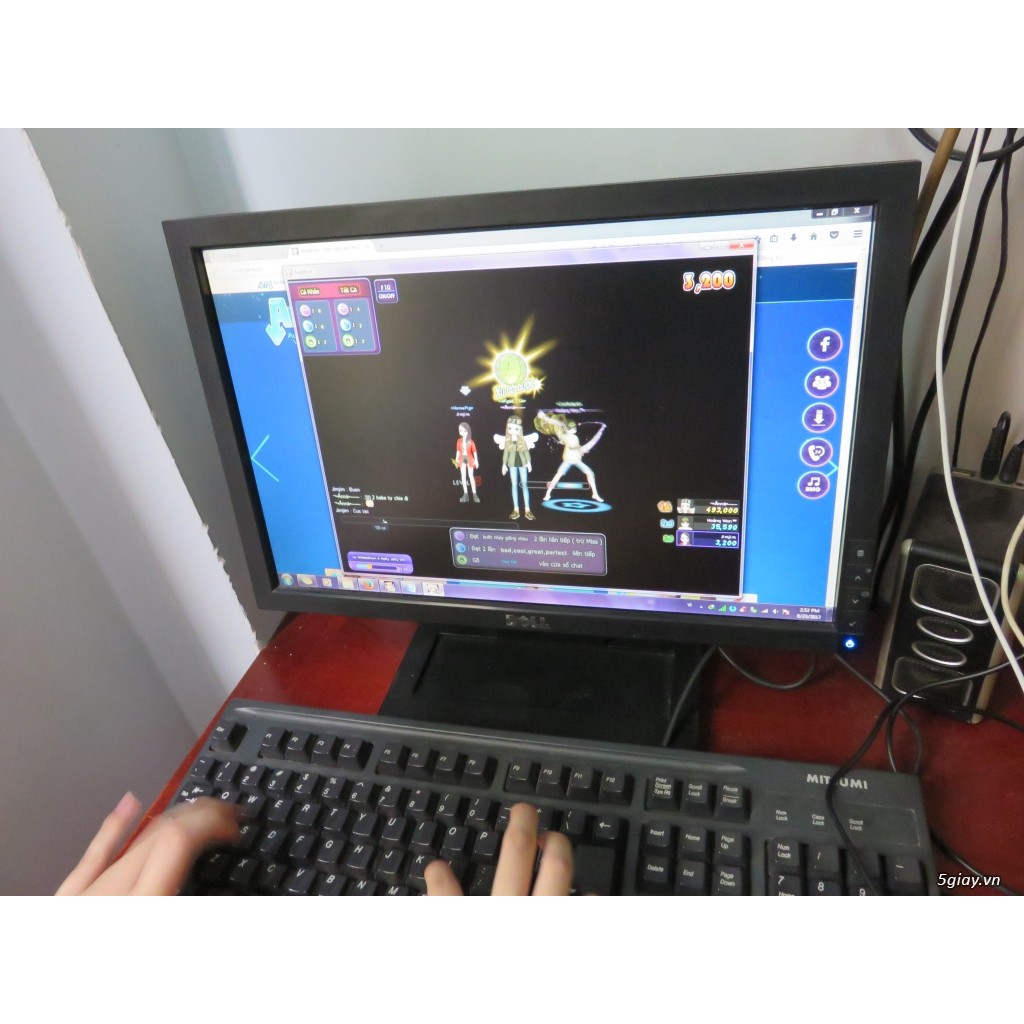 Màn hình máy tính Dell 17 inch | 19 inch | 20 inch |16 in chữ nhật, vuông cũ các loại HP/Samsung /LG/ Acer..đủ cáp nguồn | BigBuy360 - bigbuy360.vn