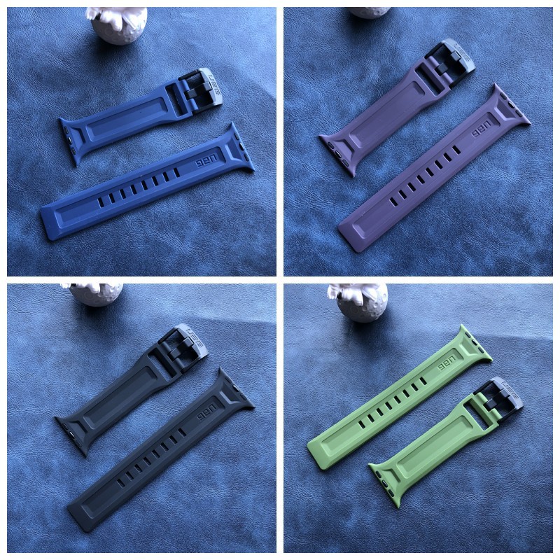 Dây Đeo Silicone Thời Trang Dành Cho Đồng Hồ Thông Minh Apple Watch 38 / 40/41mm 42 / 44/45mm Silicon 1 / 2 / 3 / 4 / 5/6/7/SE