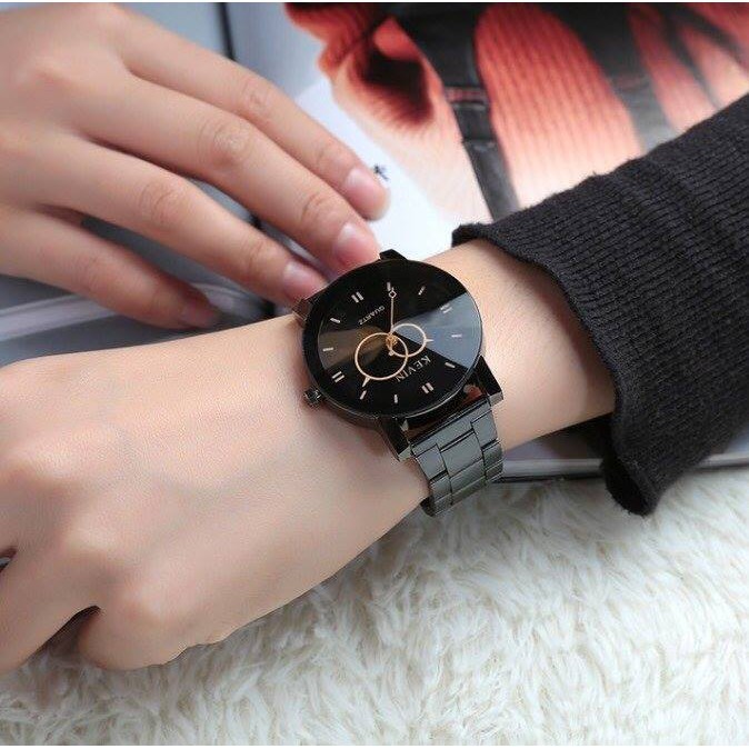 (giá sỉ) Đồng hồ thời trang nam nữ kevin K17 kim bầu dây inox | BigBuy360 - bigbuy360.vn