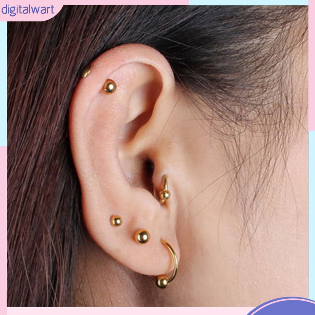 Đôi khuyên tai bằng thép titan phong cách hợp thời trang cá tính