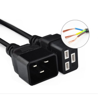 Dây Nguồn vào C19-UK/ C19-C20 Dành Cho UPS, SERVER, PDU