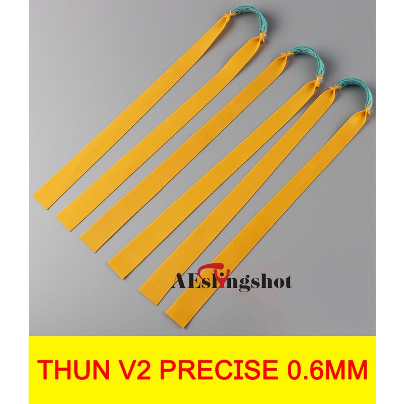 [V2] Dây ná cao su, thun ná cao su, thun chính hãng precise V2 0.55mm độ chính xác cao, siêu bền