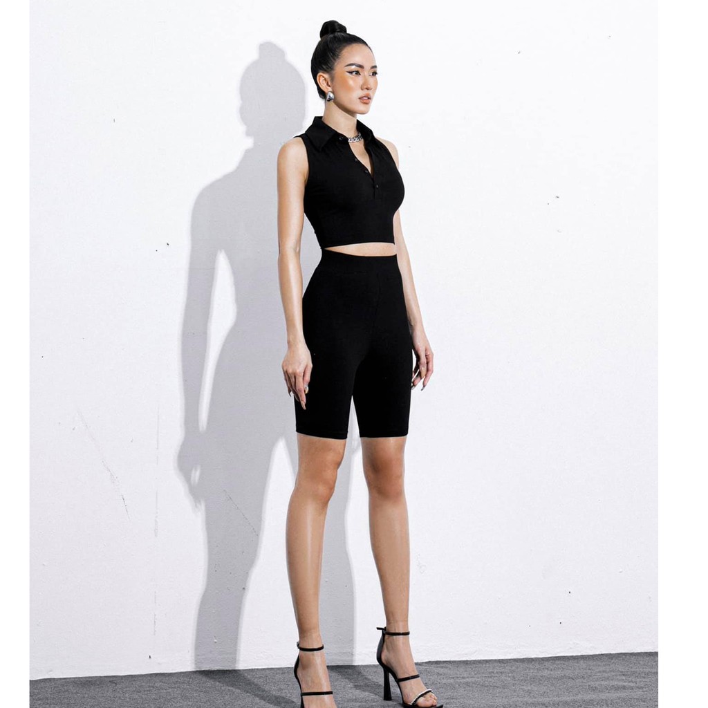 [Mã FAMALLT5 giảm 15% đơn 150k] Quần Biker Thun Lửng Busy Gân Chun Siêu Co Giãn Ôm Sát QBK