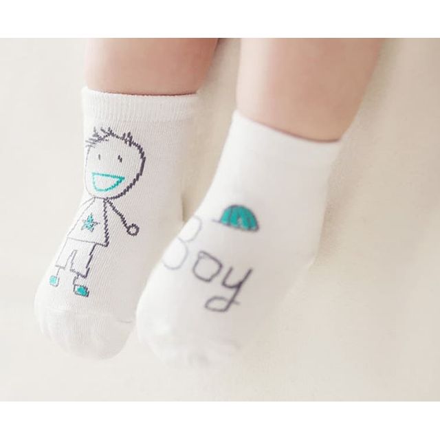 Tất hình Boy &amp; Girl ngộ nghĩnh cho bé