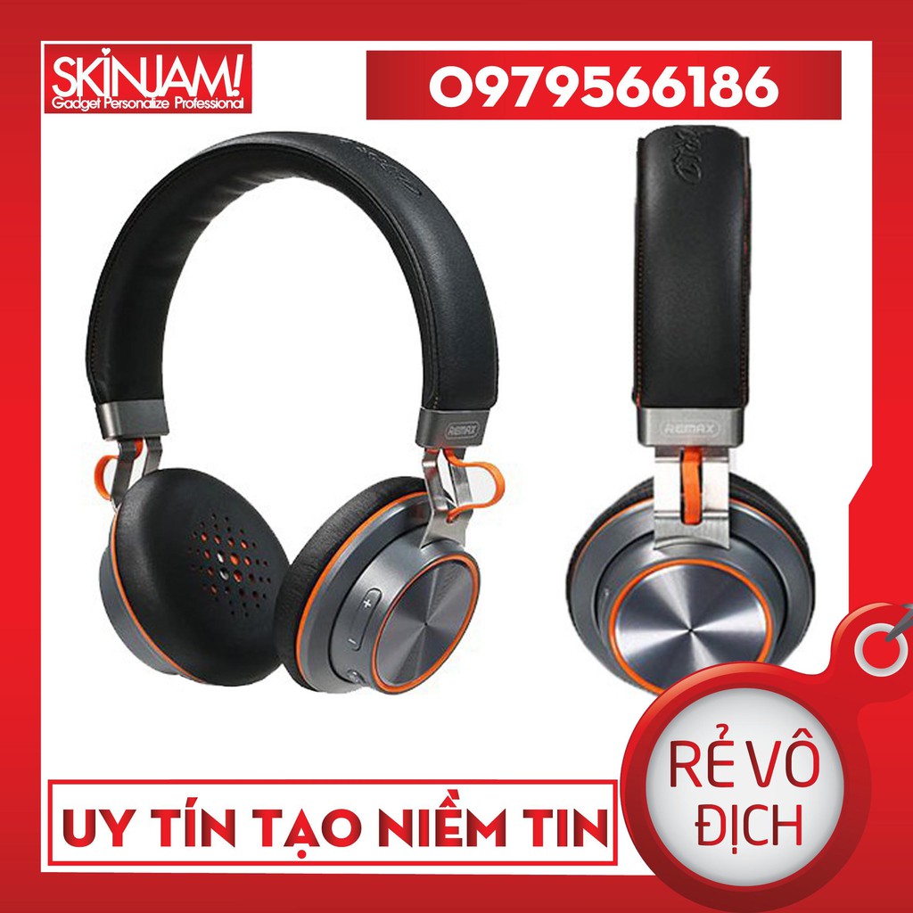 [Mã 267ELSALE hoàn 7% đơn 300K] Tai Nghe Chụp Tai Bluetooth Remax RB - 195HB