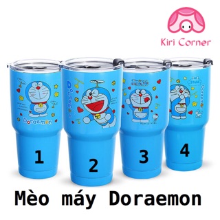 ✈️ly giữ nhiệt yeti mèo máy doraemon✈️