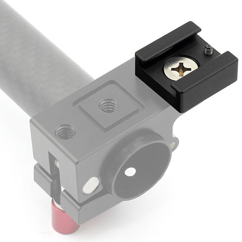 1 Đế Chuyển Đổi Ngàm Cold Shoe Với Ốc Vít 1/4&quot; Cho Đèn Flash/Micro/Đèn LED