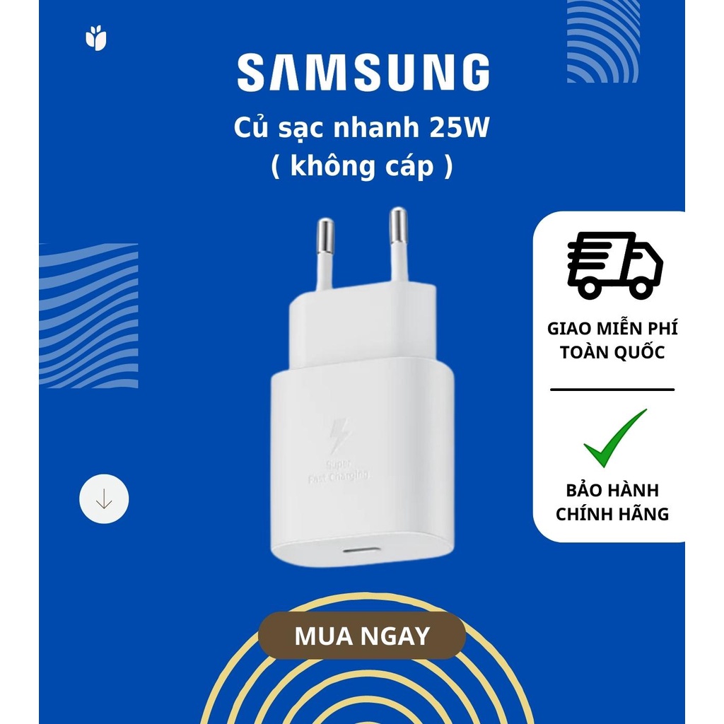 Củ sạc nhanh 25W/ Hàng chính hãng