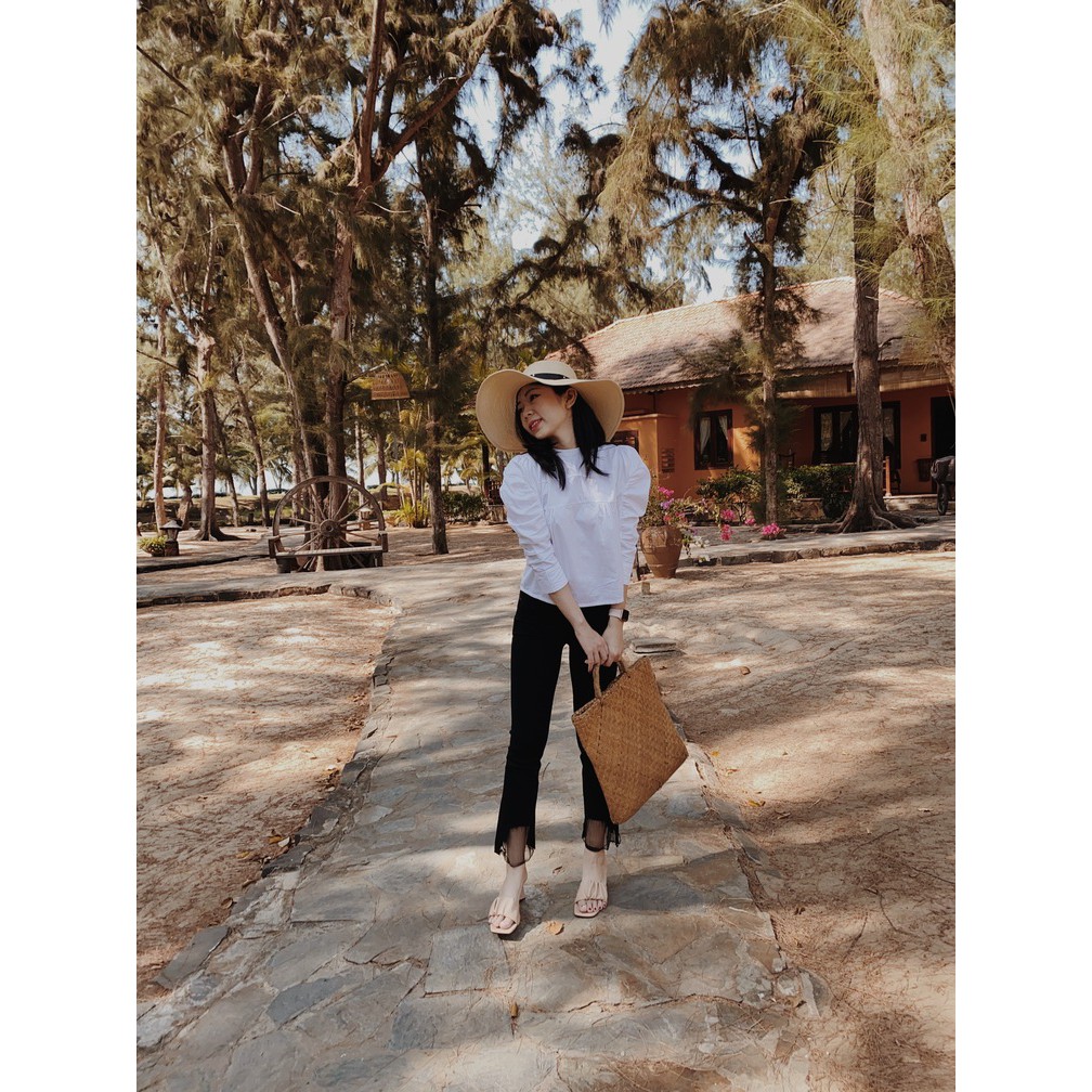 Q09 QUẦN LOE KAKI THUN PHỐI VOAN | BigBuy360 - bigbuy360.vn