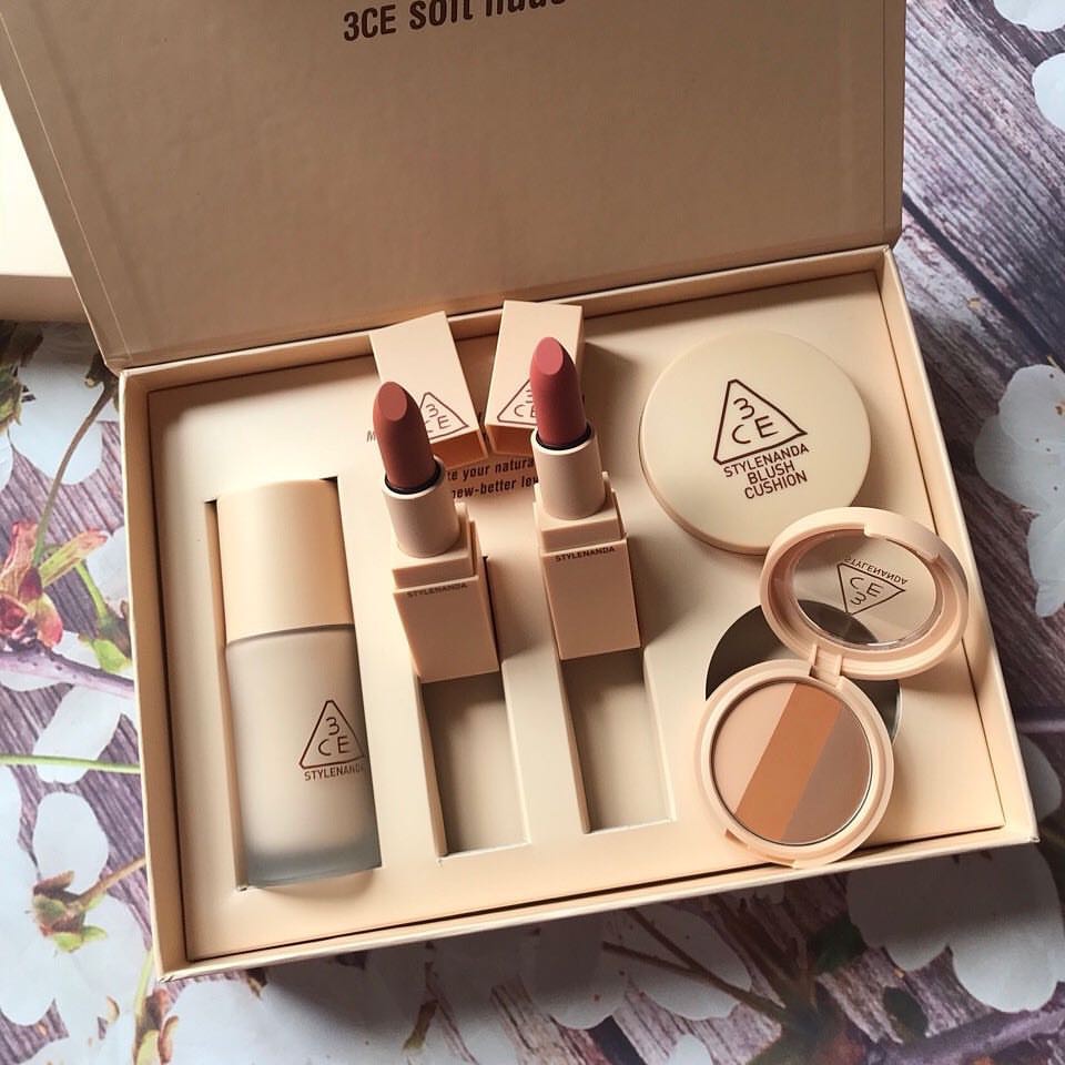 3CE SOFT NUDE KIT BẢN GIỚI HẠN