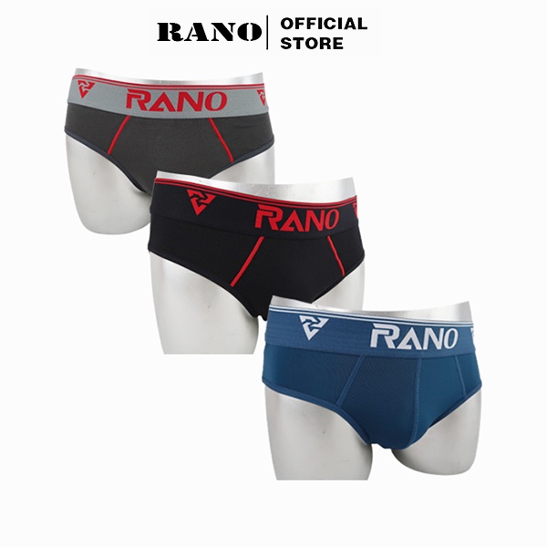 quần sịp chéo tam giác thông hơi cao cấp dành cho nam thun cotton co dãn bốn chiều RANO rn014