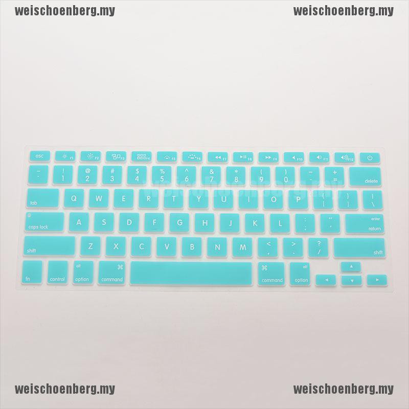 Tấm phủ bàn phím bằng silicon chuyên dụng cho Macbook Air Pro 13&quot; 15&quot; 17&quot; Inch