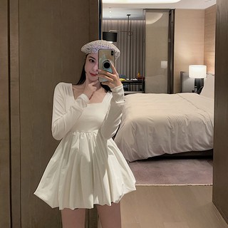 (R305) Đầm ulzzang dáng xòe