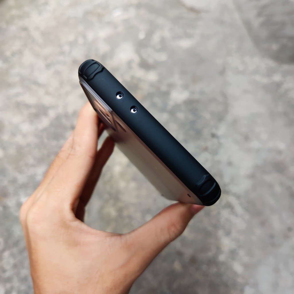 Ốp lưng samsung s21 plus s21 5g chống sốc bảo vệ camera chống vân tay nhám viền màu ver 2 phụ kiện huỳnh tân store
