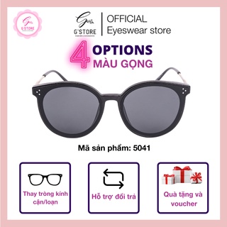 Kính mát thời trang mắt tròn Hàn Quốc, Kính mát nam nữ cao cấp chống chói nắng 5041