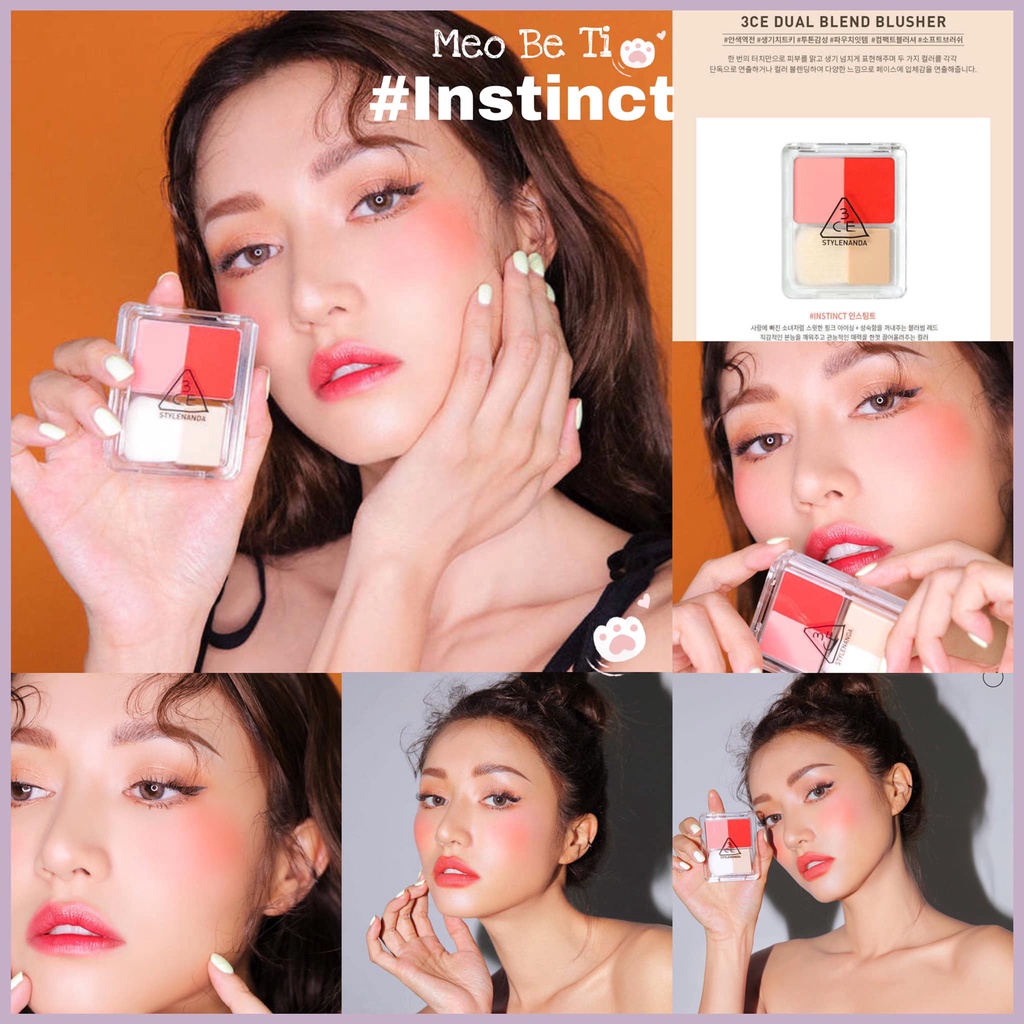 Phấn má 3ce Dual Blend Blusher | BigBuy360 - bigbuy360.vn