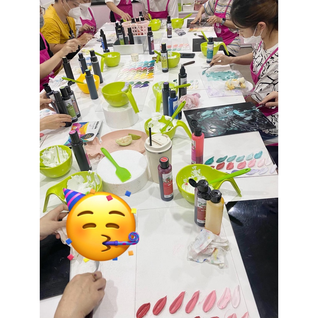 Màu siro Unicorn 60G  - màu thực phẩm pha kem- màu nước- Đồng Tiến Việt Nam