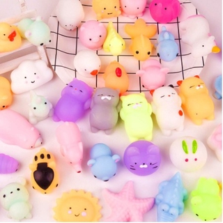 Set 40 Đồ Chơi Squishy Mochi Hình Thú Dễ Thương