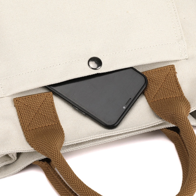 Túi Xách Nữ Vải Bạt Thời Trang Hàn 2021