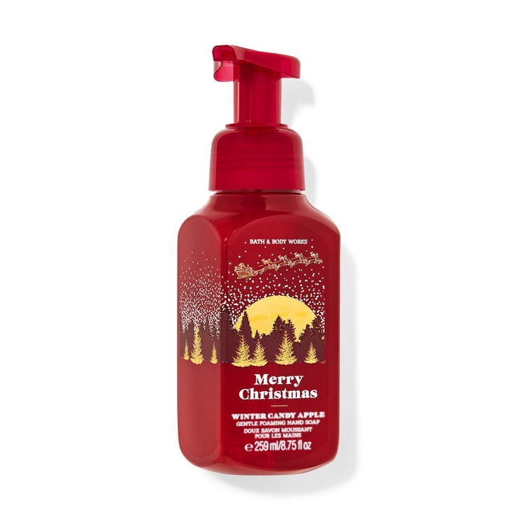 Rửa Tay Bath And Body Works Gel Foam Tạo Bọt Winter candy apple, Toasted Vanilla, Vanilla Bean 259ml
