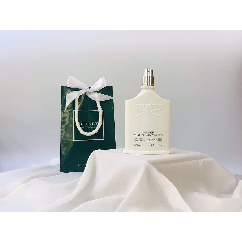 Nước hoa tươi mát Creed Silver Mountain Water sang trọng, hiện đại, năng động