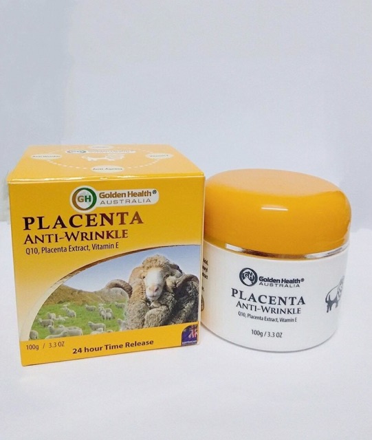 🌺 Kem Nhau Thai Cừu Làm trăngd và chống nhăn - Gonlden Health Placenta Anti- wrinkle