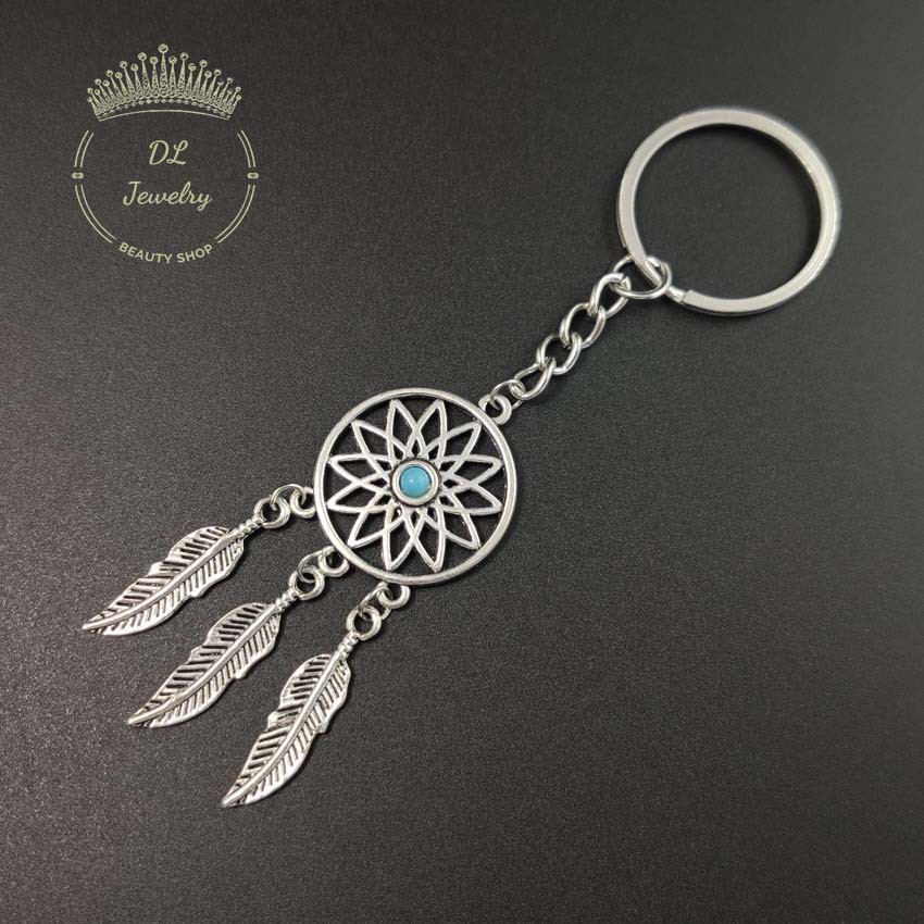 Móc chìa khóa dreamcatcher,móc chìa khóa  đem lại nhiều may mắn DL.Jewelry