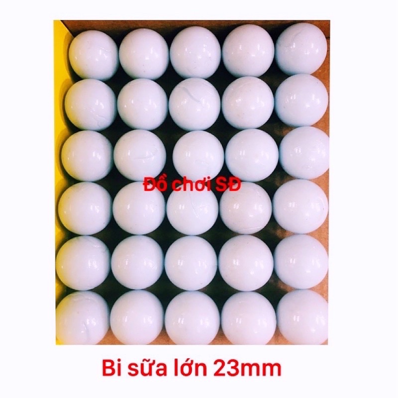 Bi thủy tinh lớn các loại - màu ngẫu nhiên