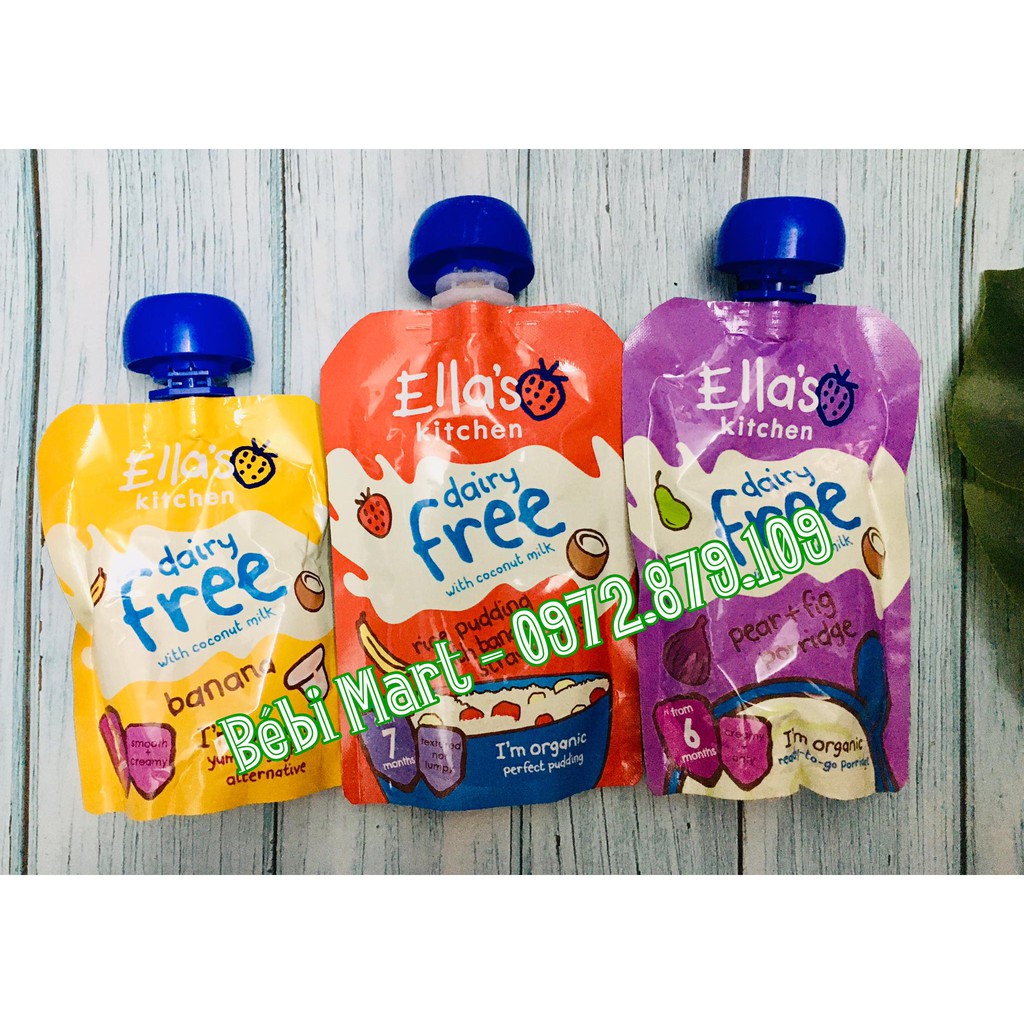 Sữa chua - váng sữa Ella's Kitchen cho bé dị ứng đạm bò
