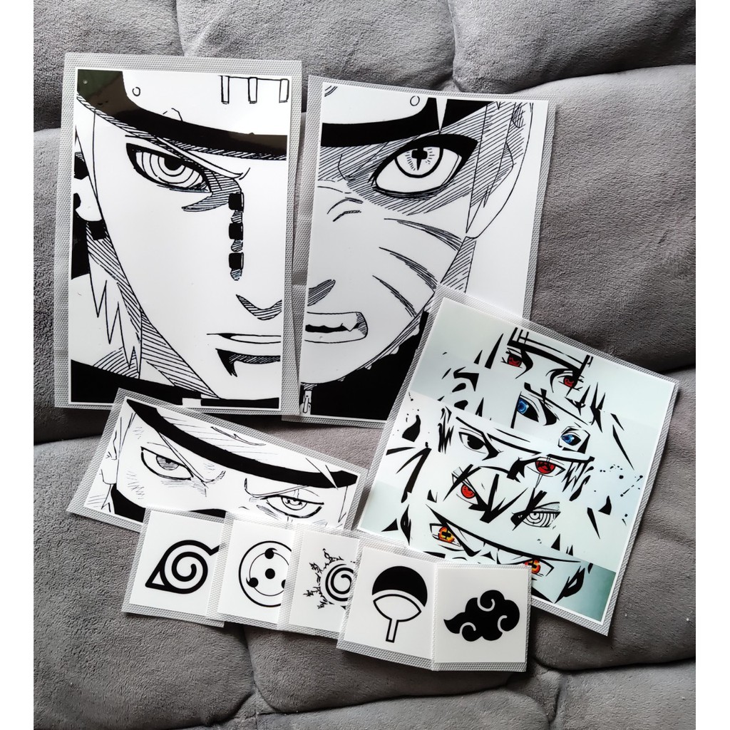 Hình ủi, hình ép nhiệt - Set Naruto