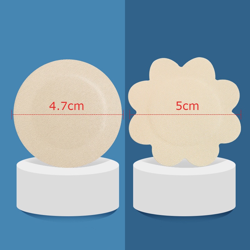 Miếng Dán Ngực Mềm Trong Suốt Bằng Vải Satin Không Dệt Dùng Một Lần Cho Nữ