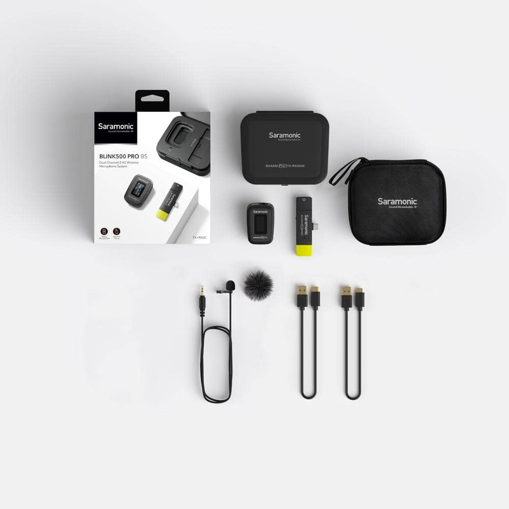Micro Thu Âm Không Dây Saramonic Blink 500 Pro B5 - B6 Hàng Chính Hãng