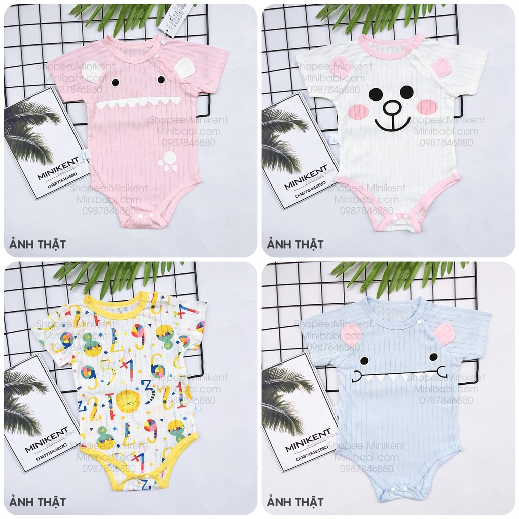 Body chíp cotton giấy cho bé