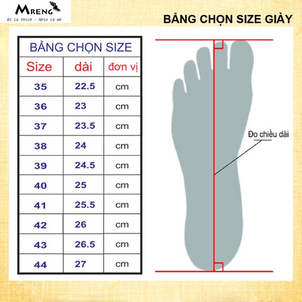 Giày Thể Thao Nam Cao Cấp Chính Hãng - MRENG MS07