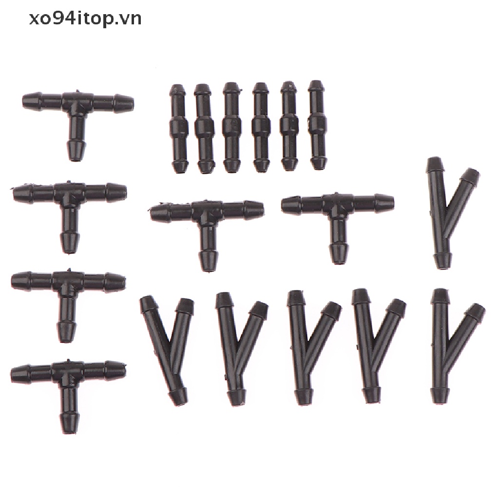Set 18 Khớp Nối Ống Nước Rửa Kính Chắn Gió Xe Hơi XOITOP T Y I Type