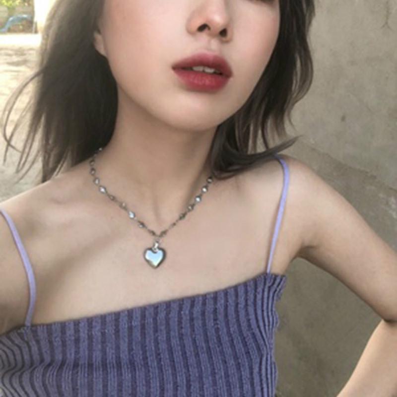 Dây chuyền mặt hình trái tim thời trang cho nữ