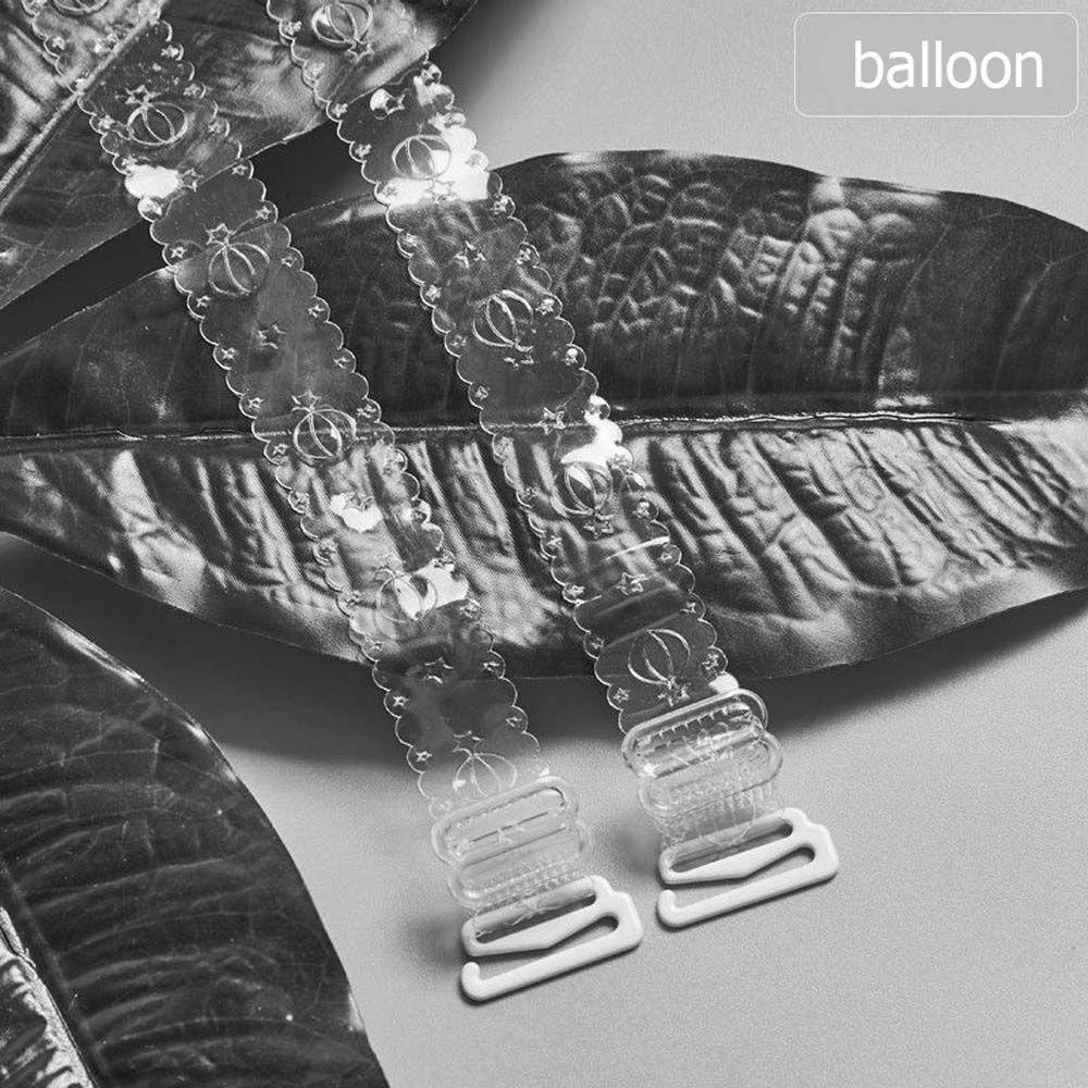 Dây Áo Ngực Trong Suốt Co Giãn Màu Trơn Có Thể Điều Chỉnh