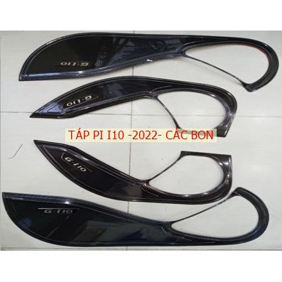 Ốp Tapli cánh cửa CARBON xe Hyundai I10 đời 2014- 2022 vân cacbon siêu đẹp - Giá 1 bộ