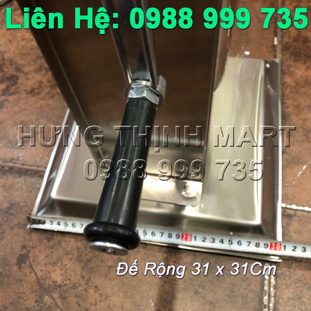 Máy đùn xúc xích bằng inox không gỉ sét, nhồi xúc xích dùng gia đình 5 lít.