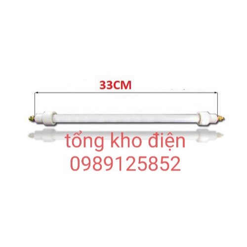 Thanh nhiệt tủ sấy, đèn sưởi, máy sưởi, loại bóng halogen thẳng không dây 300W 25cm 28cm 33c