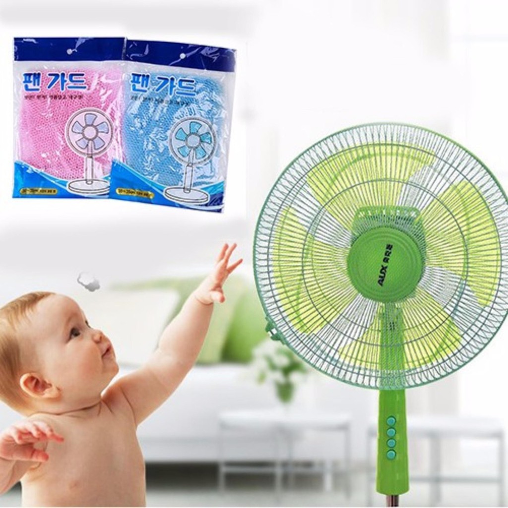 Lưới bọc lồng quạt an toàn cho bé - 30 đến 45cm