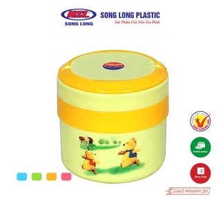 Cặp Lồng Giữ Nhiệt Cao Song Long Plastic