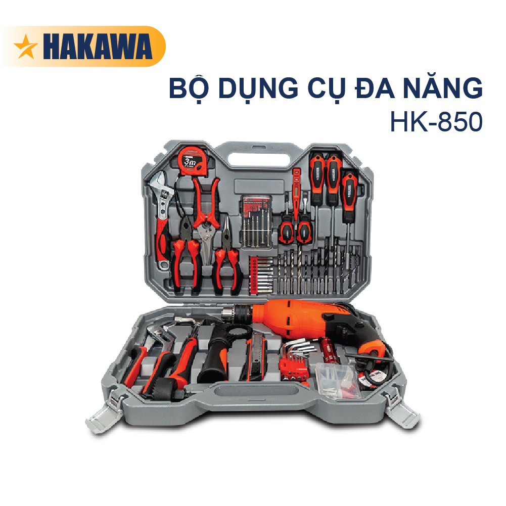 Bộ dụng cụ đa năng HAKAWA - HK-850 - Bảo hành 2 năm chính hãng