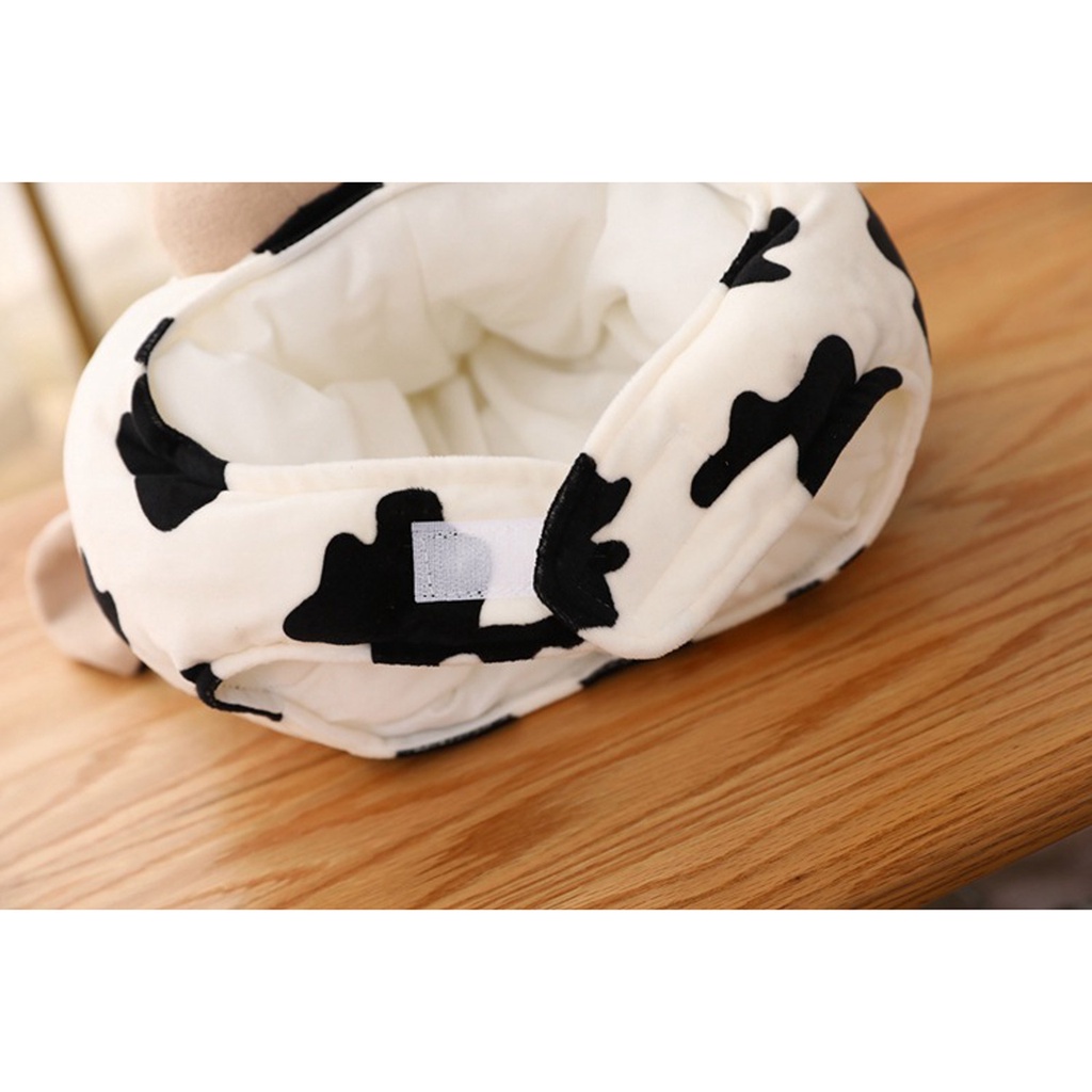 Mũ Hình Bò Sữa Hoạt Hình Dễ Thương Cho Bé