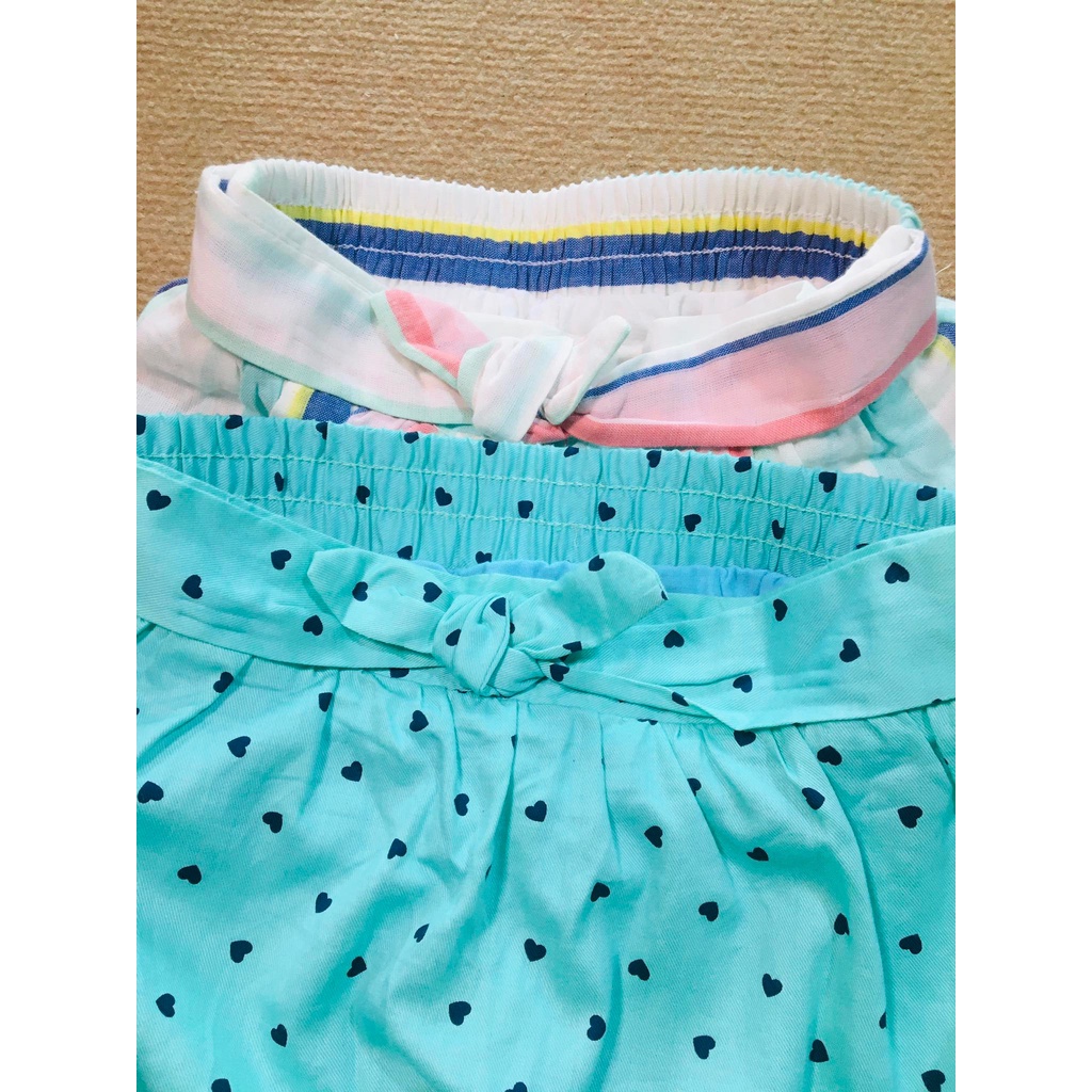 Chân váy vải thô mềm,nhẹ mát,có quần thun cotton bên trong