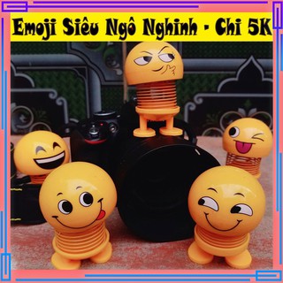 Nhún Lò Xo Emoji – Siêu Cute, Ngộ Nghĩnh – Dính Rất Chặt