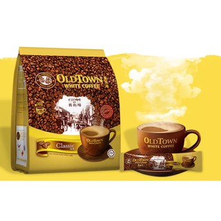 Date 2024 Combo 3 bịch cà phê trắng OldTown Malaysia
