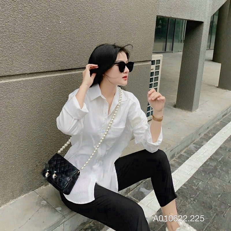 Áo somi form thụng over size